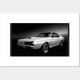 1970 AMC Javelin SST B/W Posters and Art